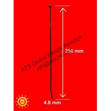 4.8X250 UV Dayanıklı Kablo Bağı