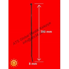 8X300 UV Dayanıklı Kablo Bağı